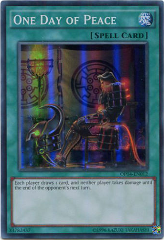 One Day of Peace [OP04-EN012] Super Rare | Devastation Store