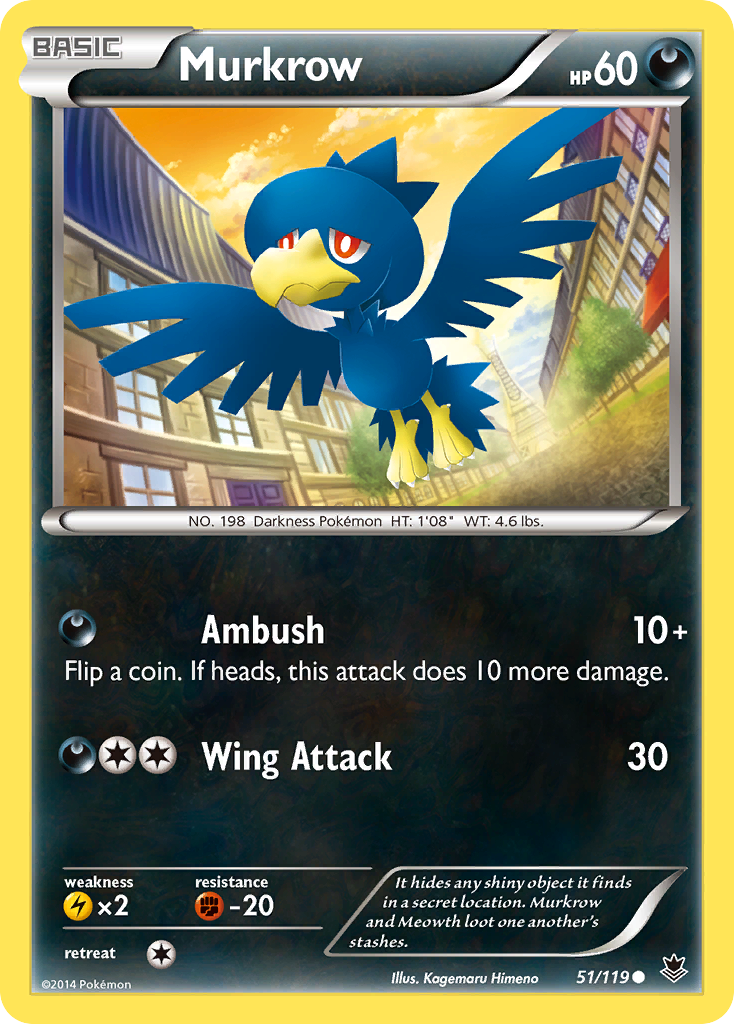 Murkrow (51/119) [XY: Phantom Forces] | Devastation Store