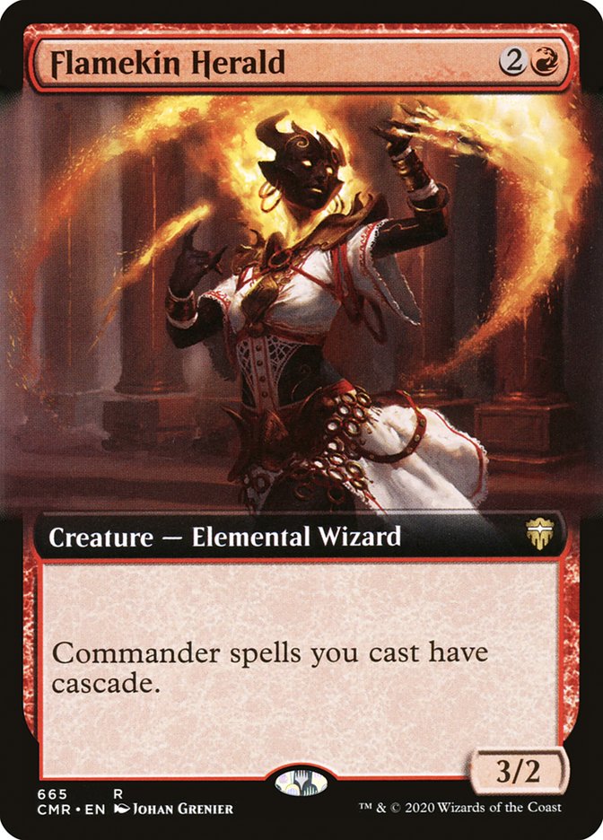 Flamekin Herald (Extended) [Commander Legends] | Devastation Store