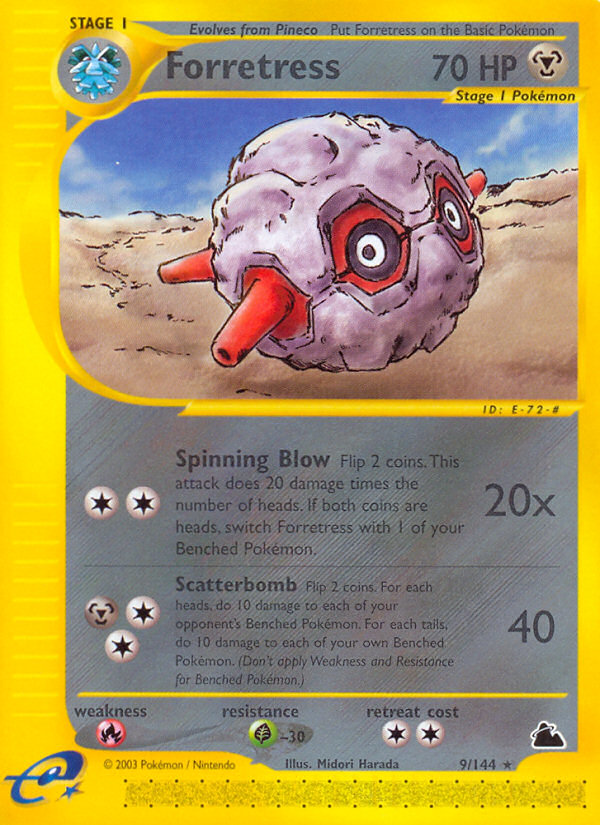 Forretress (9/144) [Skyridge] | Devastation Store