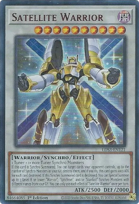 Satellite Warrior (Red) [LDS3-EN121] Ultra Rare | Devastation Store