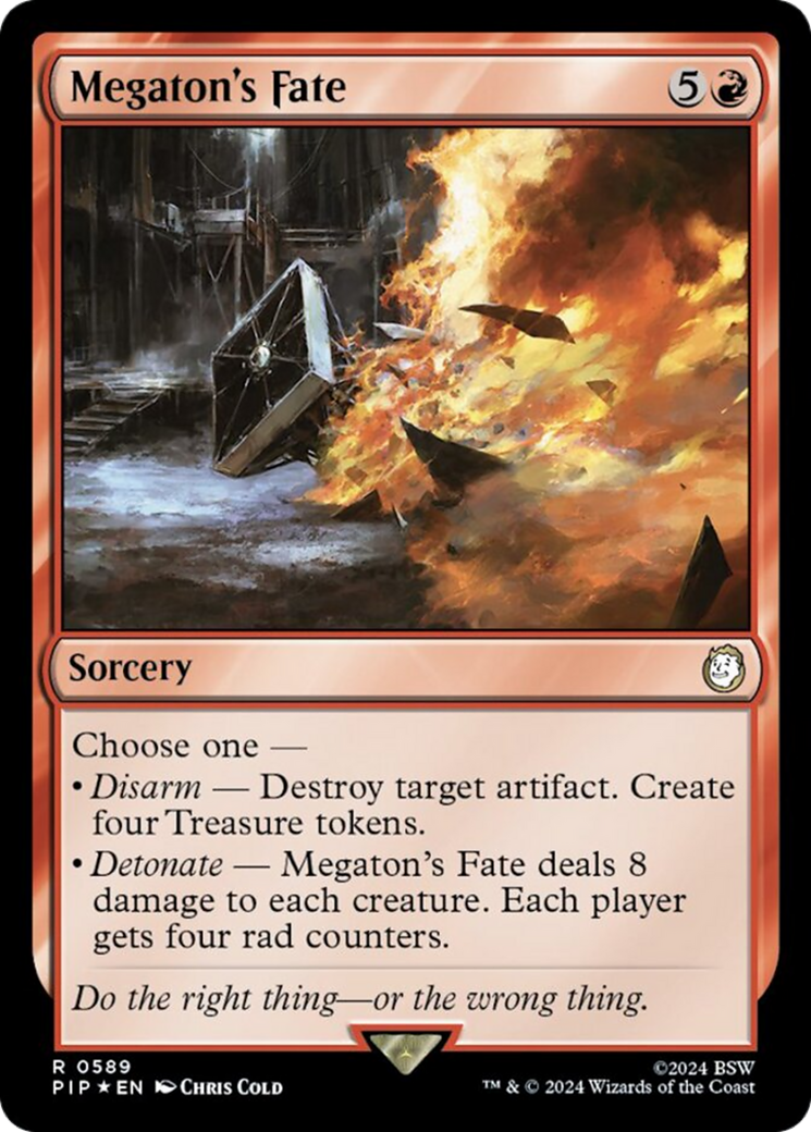 Megaton's Fate (Surge Foil) [Fallout] | Devastation Store