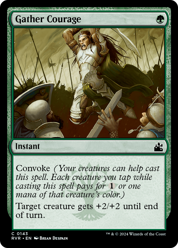 Gather Courage [Ravnica Remastered] | Devastation Store