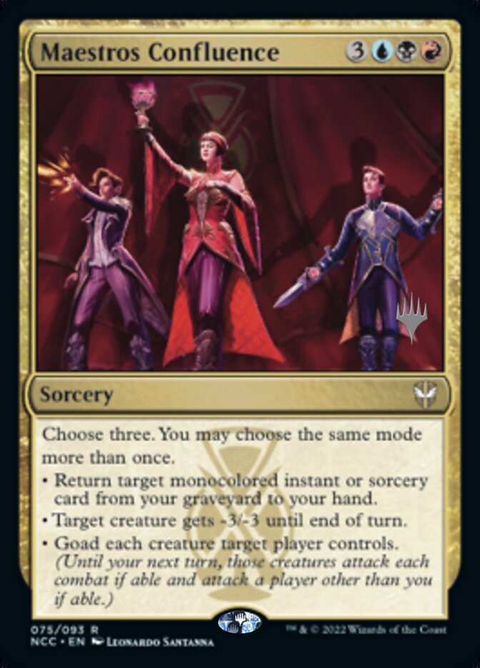 Maestros Confluence (Promo Pack) [Streets of New Capenna Commander Promos] | Devastation Store
