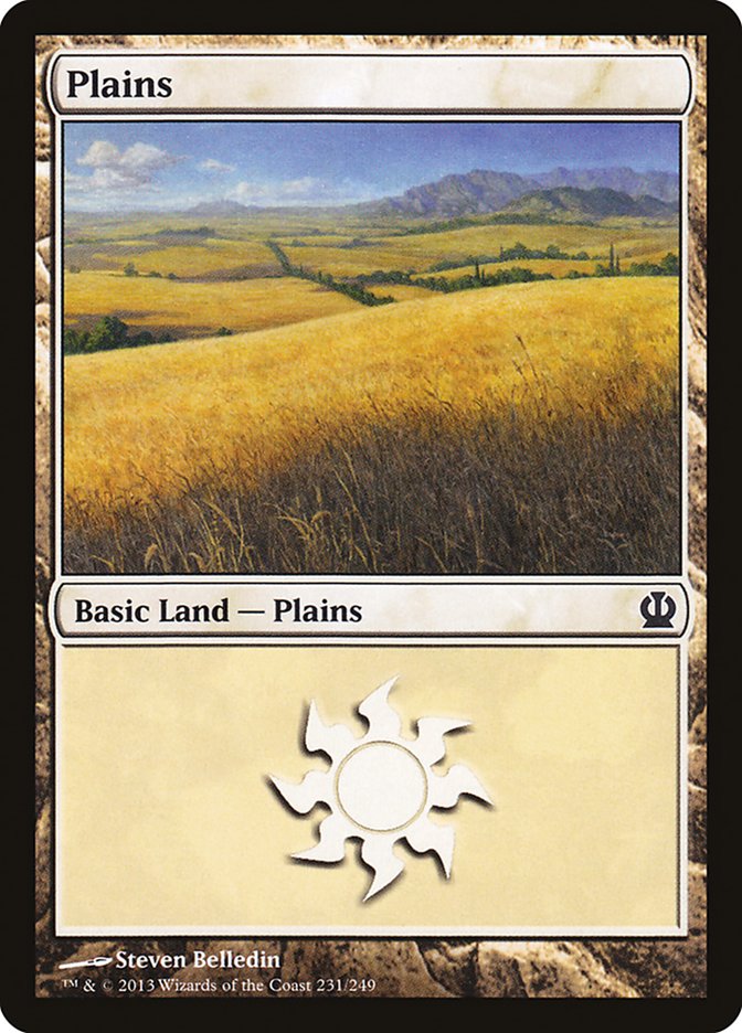 Plains (231) [Theros] | Devastation Store