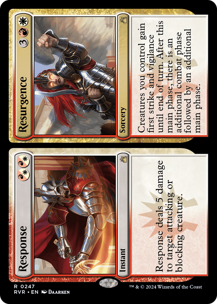 Response // Resurgence [Ravnica Remastered] | Devastation Store