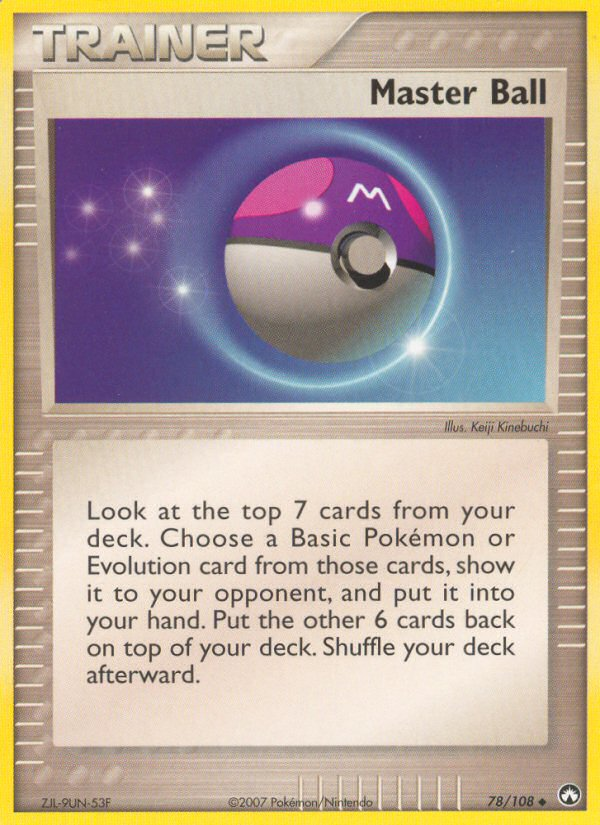 Master Ball (78/108) [EX: Power Keepers] | Devastation Store