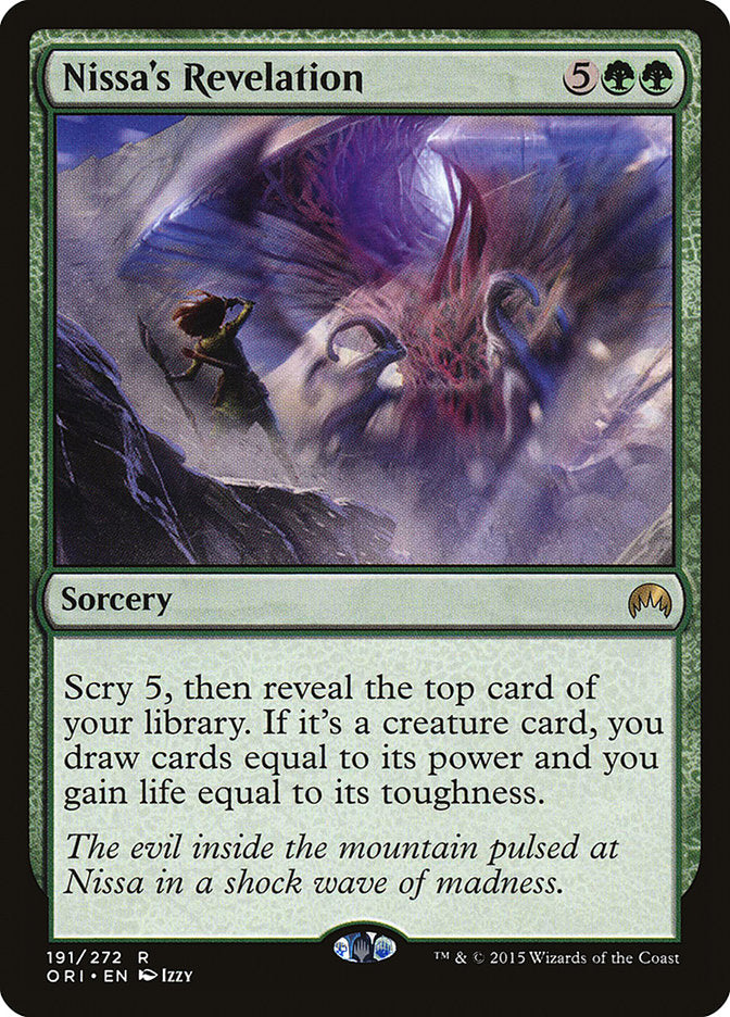 Nissa's Revelation [Magic Origins] - Devastation Store | Devastation Store