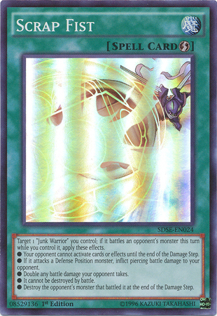Scrap Fist [SDSE-EN024] Super Rare | Devastation Store