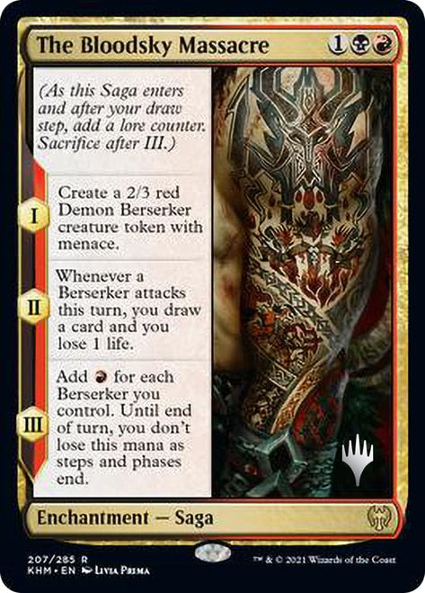 The Bloodsky Massacre [Kaldheim Promos] | Devastation Store