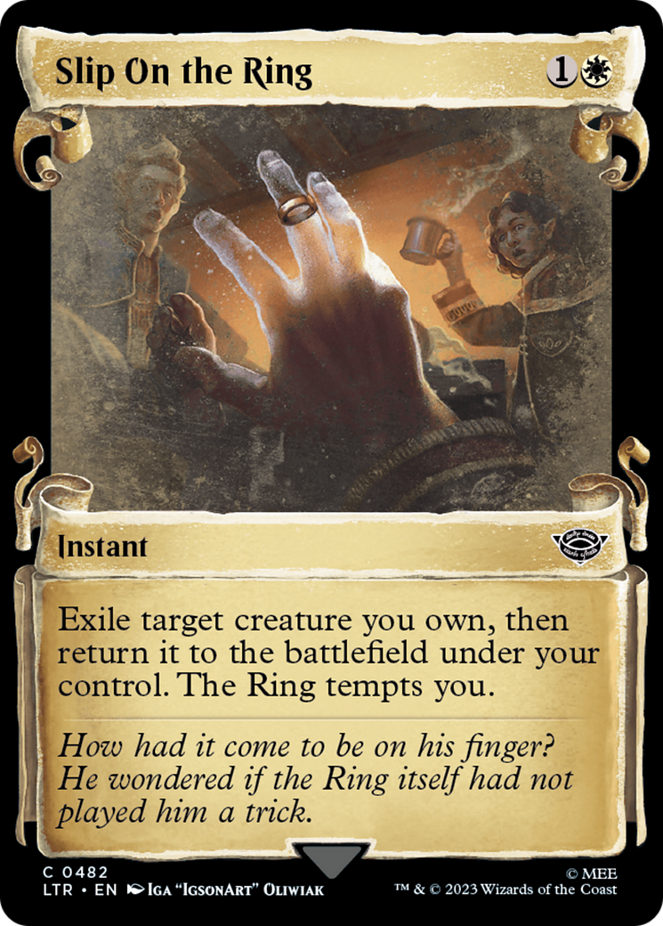 Slip on the Ring [The Lord of the Rings: Tales of Middle-Earth Showcase Scrolls] | Devastation Store