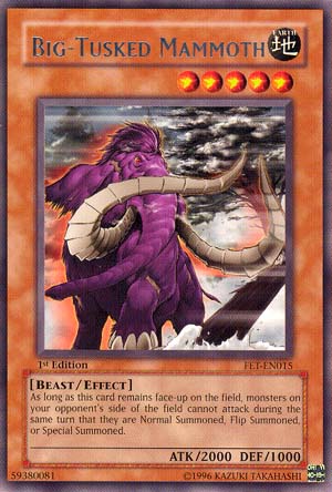 Big-Tusked Mammoth [FET-EN015] Rare | Devastation Store