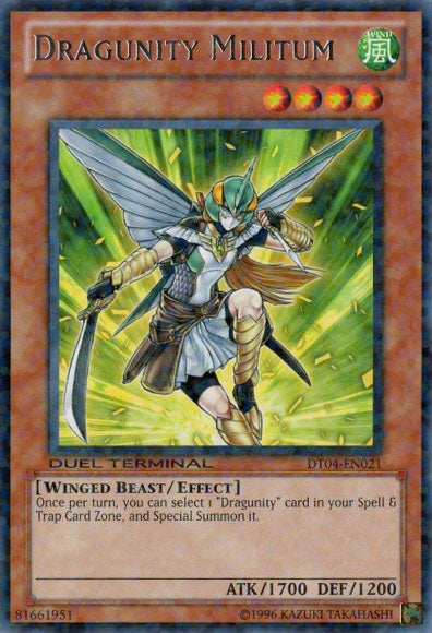 Dragunity Militum [DT04-EN021] Rare | Devastation Store