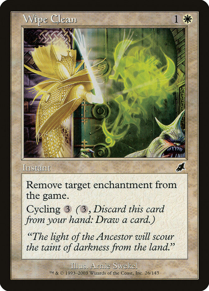 Wipe Clean [Scourge] | Devastation Store