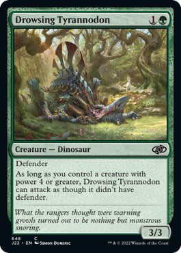 Drowsing Tyrannodon [Jumpstart 2022] | Devastation Store