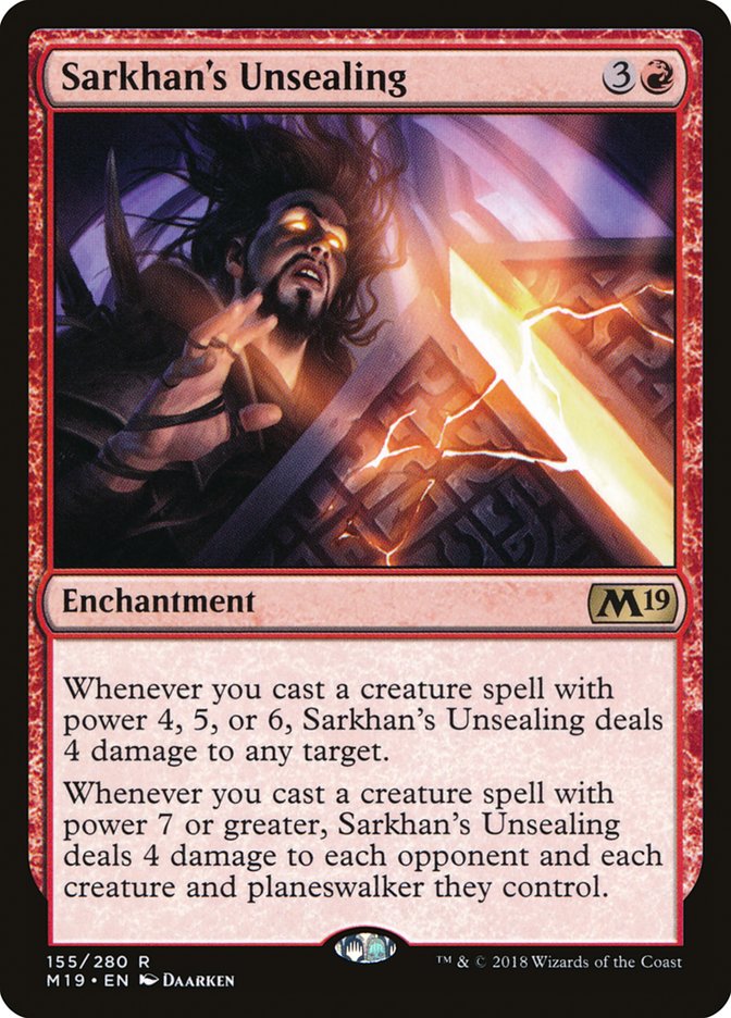 Sarkhan's Unsealing [Core Set 2019] | Devastation Store