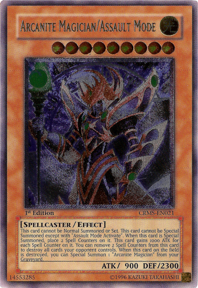 Arcanite Magician/Assault Mode [CRMS-EN021] Ultimate Rare | Devastation Store