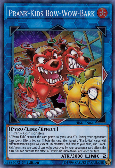 Prank-Kids Bow-Wow-Bark [HISU-EN021] Super Rare | Devastation Store