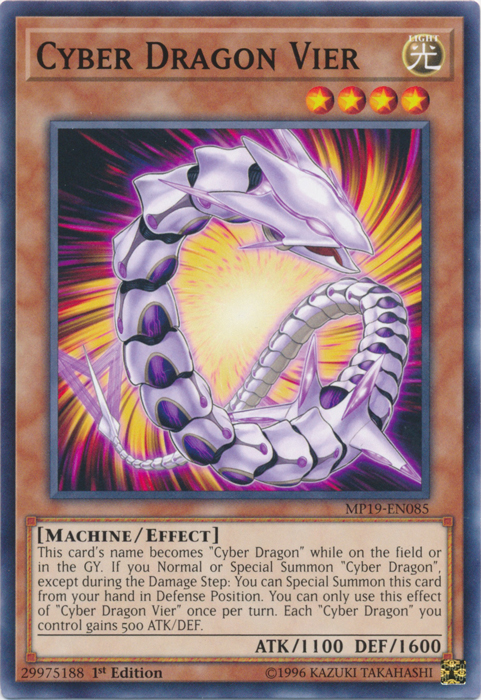 Cyber Dragon Vier [MP19-EN085] Common | Devastation Store