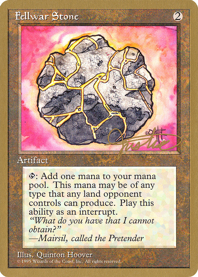 Fellwar Stone (Mark Justice) [Pro Tour Collector Set] | Devastation Store