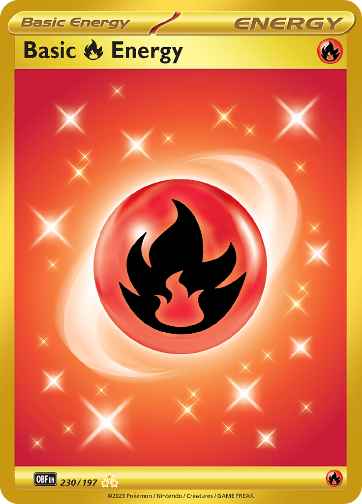 Basic Fire Energy (230/197) [Scarlet & Violet: Obsidian Flames] | Devastation Store