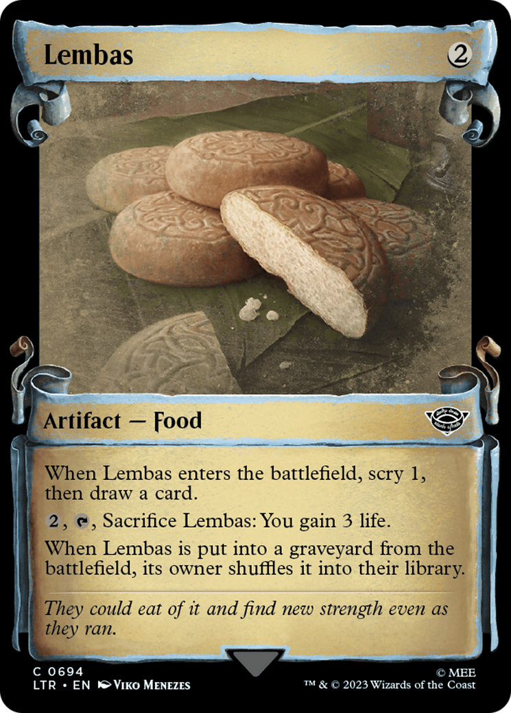 Lembas [The Lord of the Rings: Tales of Middle-Earth Showcase Scrolls] | Devastation Store