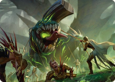 Noxious Assault Art Card [Phyrexia: All Will Be One Art Series] | Devastation Store