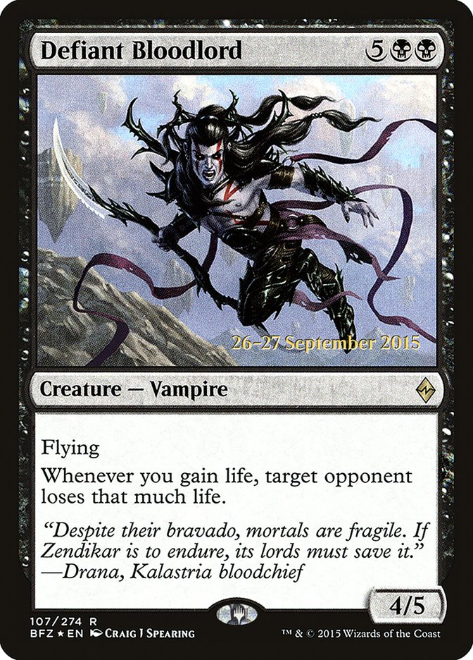 Defiant Bloodlord  [Battle for Zendikar Prerelease Promos] - Devastation Store | Devastation Store