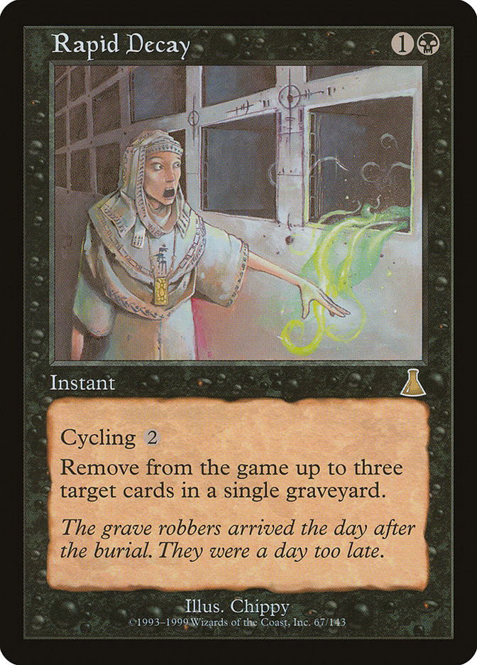 Rapid Decay [Urza's Destiny] - Devastation Store | Devastation Store