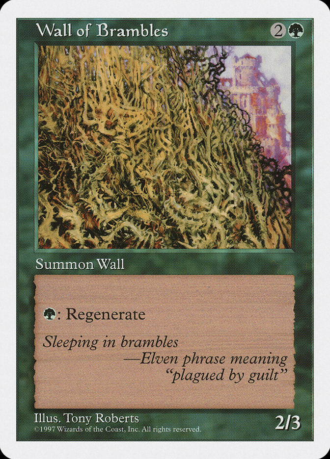 Wall of Brambles [Fifth Edition] | Devastation Store