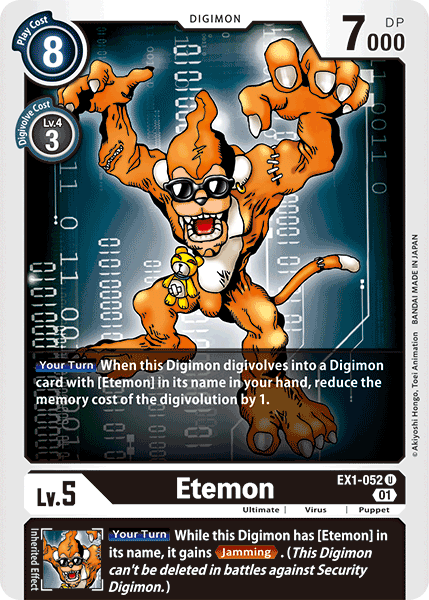 Etemon [EX1-052] [Classic Collection] | Devastation Store