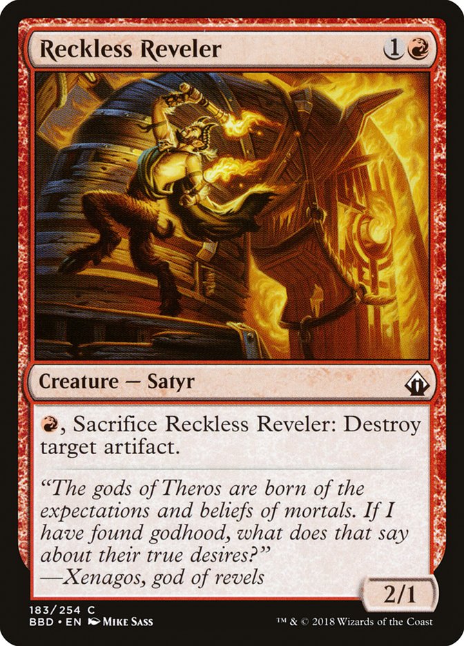 Reckless Reveler [Battlebond] | Devastation Store