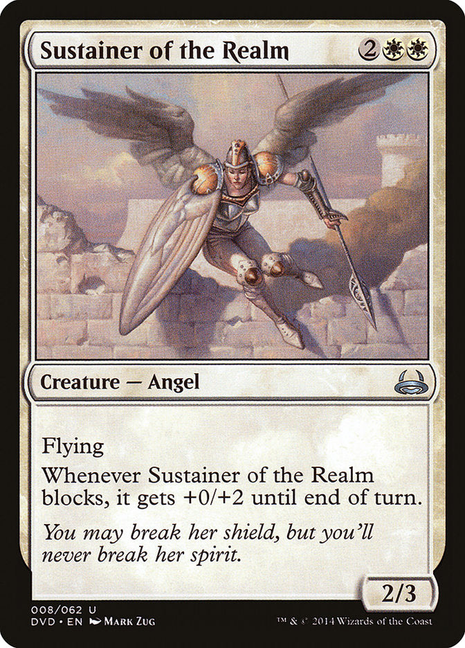 Sustainer of the Realm (Divine vs. Demonic) [Duel Decks Anthology] - Devastation Store | Devastation Store