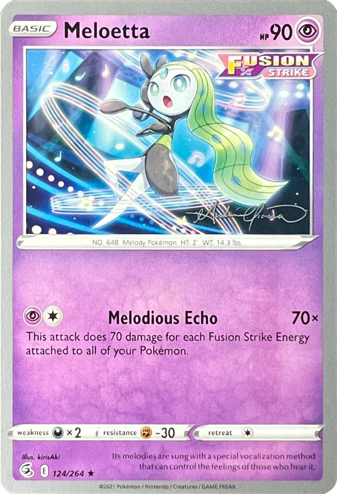 Meloetta (124/264) (The Shape of Mew - Andre Chiasson) [World Championships 2022] | Devastation Store