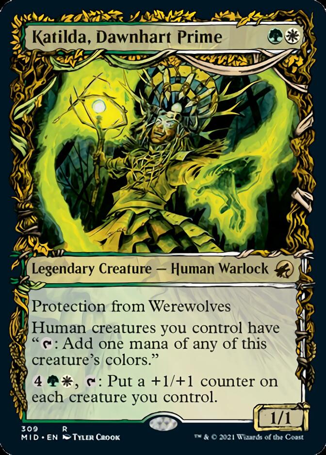 Katilda, Dawnhart Prime (Showcase Equinox) [Innistrad: Midnight Hunt] | Devastation Store