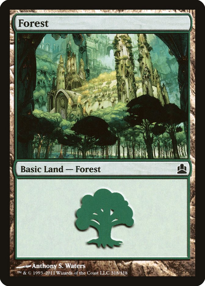 Forest (318) [Commander 2011] - Devastation Store | Devastation Store