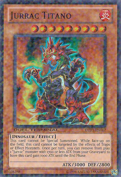 Jurrac Titano [DT03-EN067] Super Rare | Devastation Store