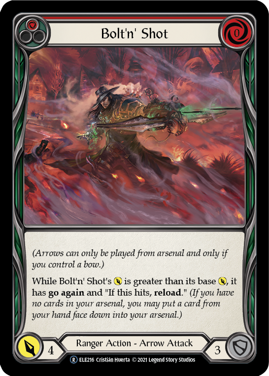 Bolt'n' Shot (Red) [U-ELE216] Unlimited Normal | Devastation Store