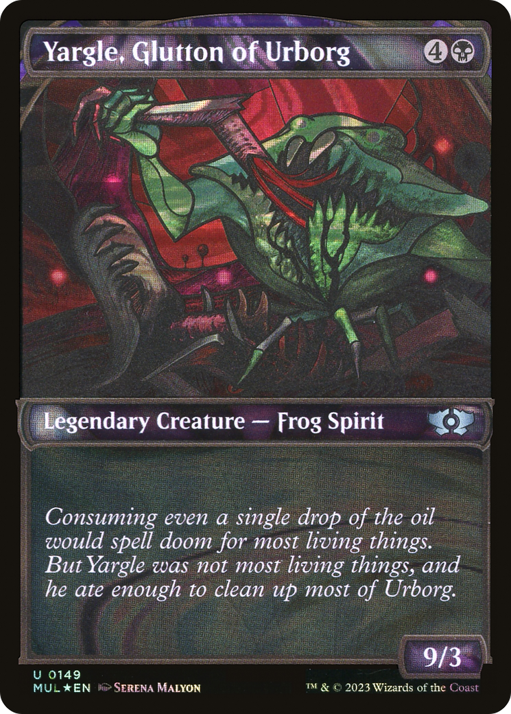 Yargle, Glutton of Urborg (Halo Foil) [Multiverse Legends] | Devastation Store