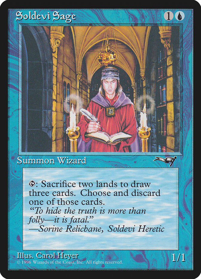 Soldevi Sage (Standing) [Alliances] - Devastation Store | Devastation Store
