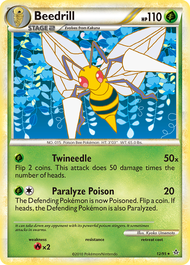 Beedrill (12/95) [HeartGold & SoulSilver: Unleashed] | Devastation Store