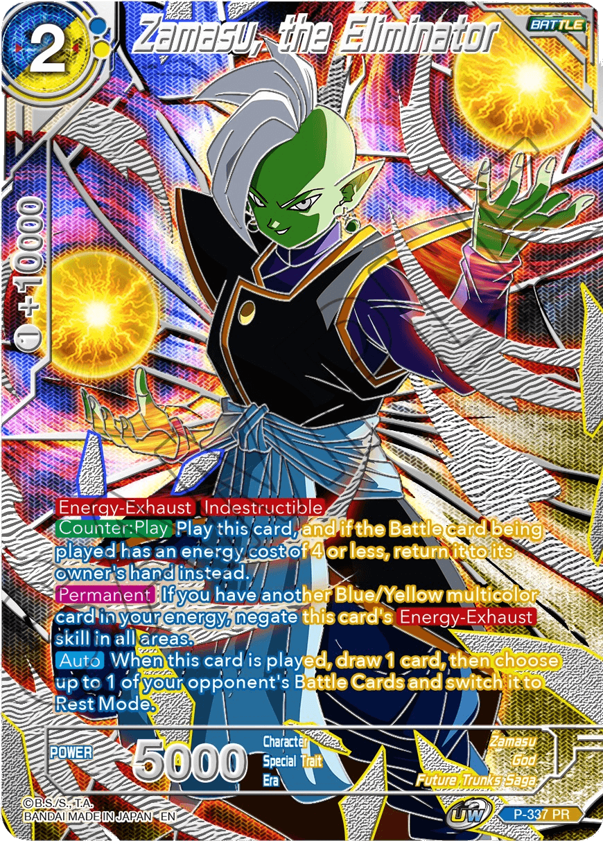 Zamasu, the Eliminator (Revision) (P-337) [5th Anniversary Set] | Devastation Store