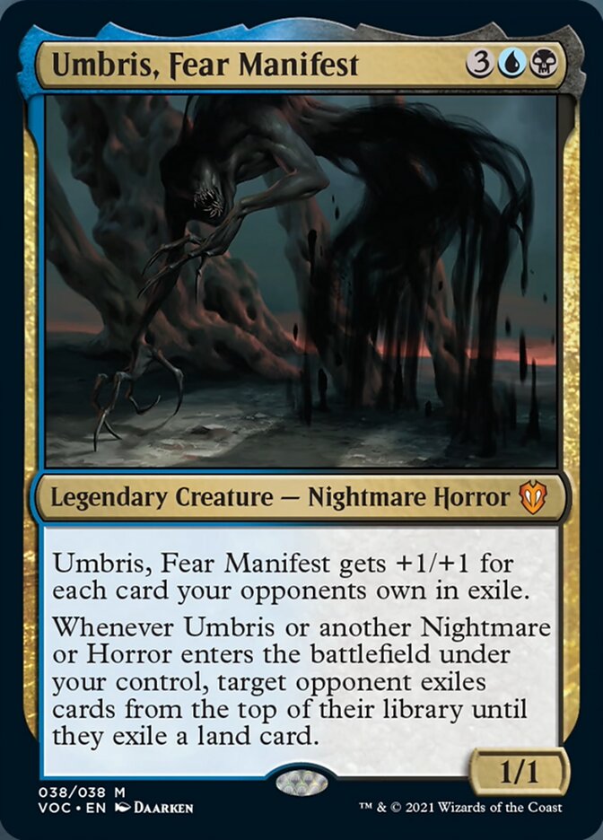 Umbris, Fear Manifest [Innistrad: Crimson Vow Commander] | Devastation Store