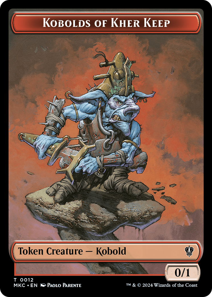 Soldier // Kobolds of Kher Keep Double-Sided Token [Murders at Karlov Manor Commander Tokens] | Devastation Store