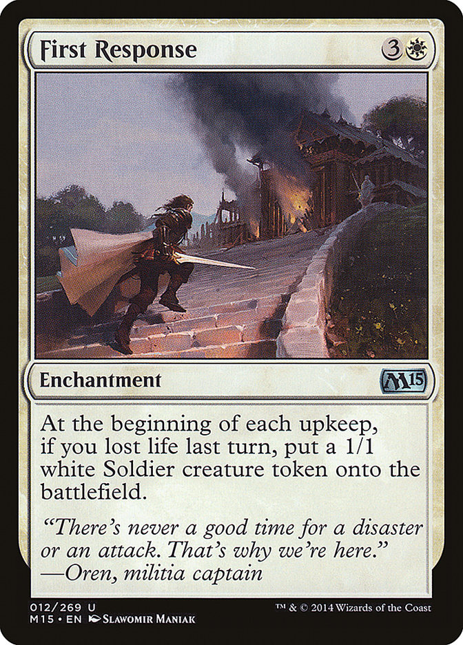 First Response [Magic 2015] - Devastation Store | Devastation Store