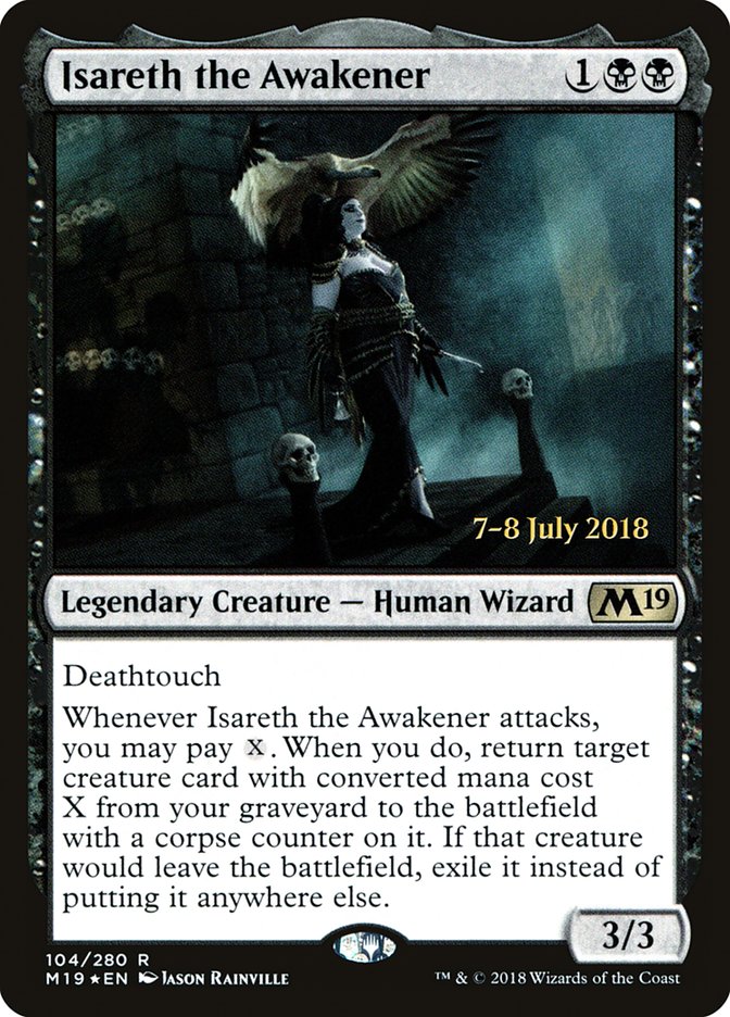 Isareth the Awakener  [Core Set 2019 Prerelease Promos] | Devastation Store