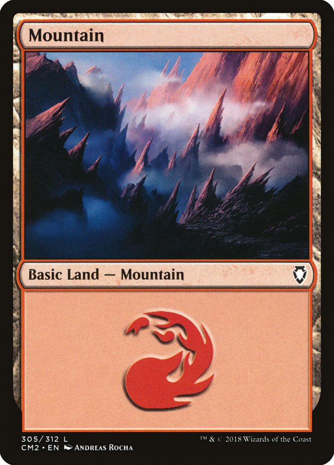 Mountain (305) [Commander Anthology Volume II] | Devastation Store