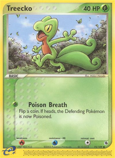 Treecko (75/109) [EX: Ruby & Sapphire] | Devastation Store