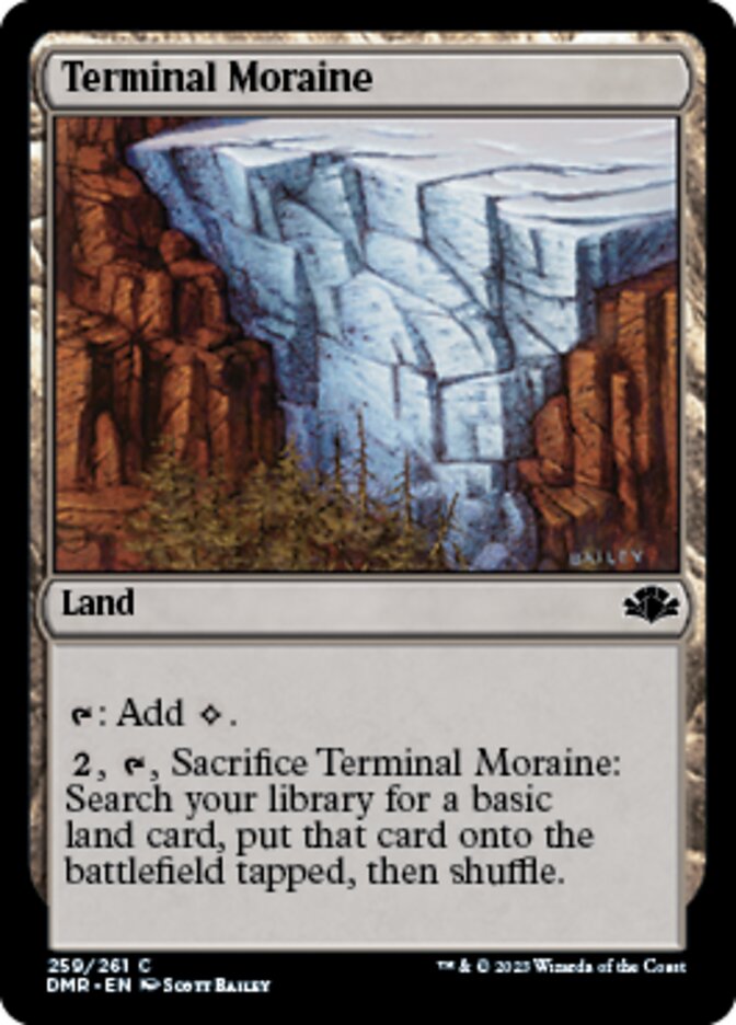 Terminal Moraine [Dominaria Remastered] | Devastation Store