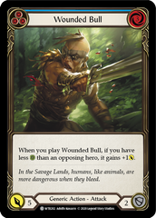 Wounded Bull (Blue) [WTR202] Unlimited Edition Rainbow Foil - Devastation Store | Devastation Store